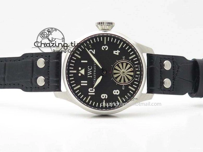 MIROTIME 0428 Breathable Big Pilot “Markus Buhler” IW5003 Turbine Movement V6F Best Edition On Leather Strap A 7334